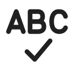 Text Proofing Tools SVG Icon